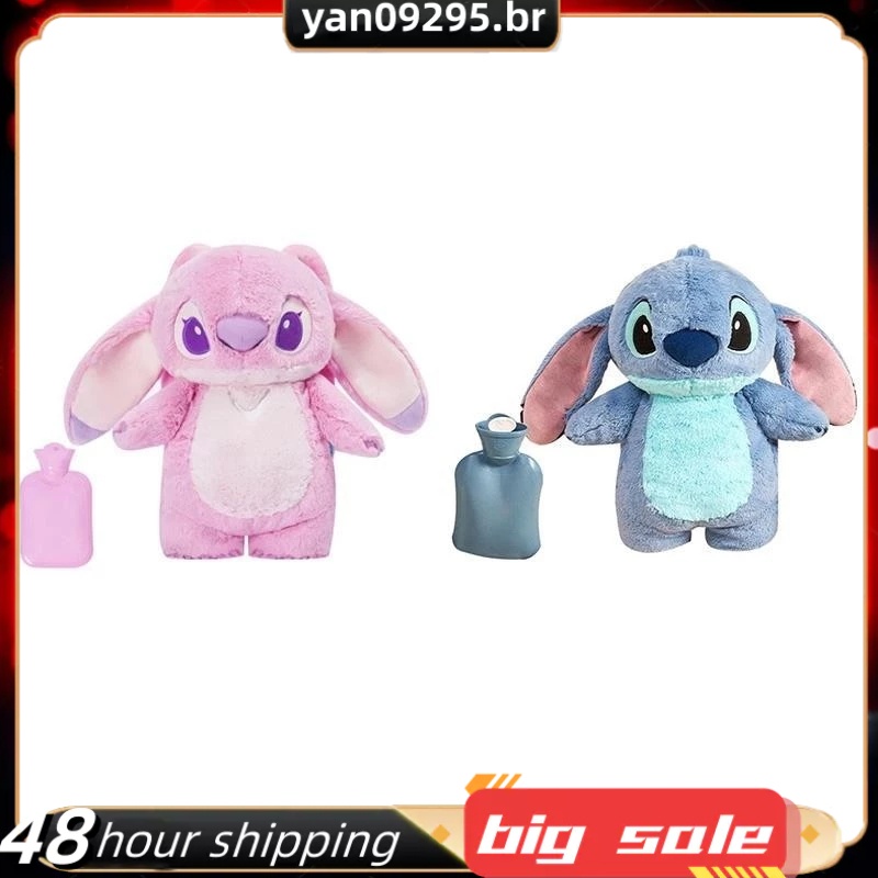 Stitch Garrafa Térmica Pelúcia: Aconchego Extra Grande!