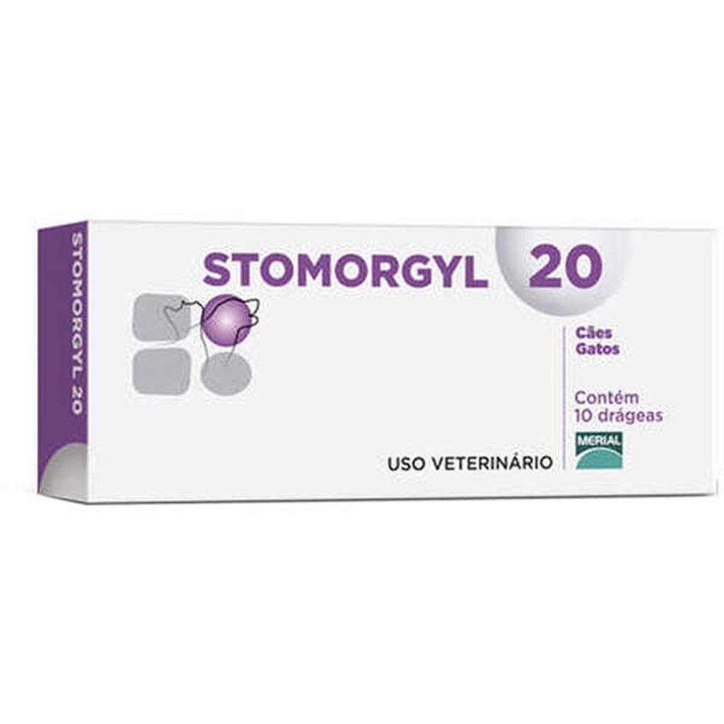 Stomorgyl 20: Antibiótico para Cães e Gatos