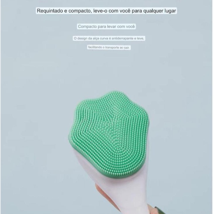 Escova Facial de Silicone Pata de Gato: Limpeza Profunda e Suave