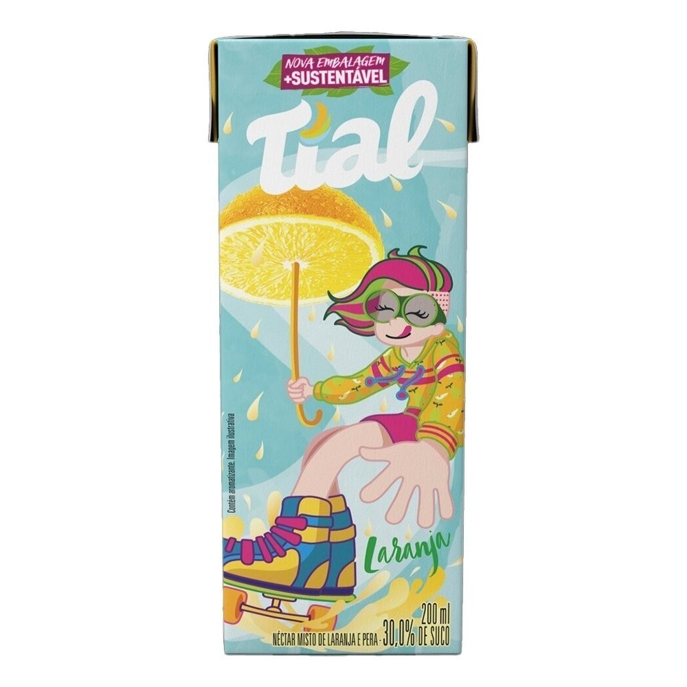 Suco Tial Laranja e Pera: Refresque-se com Sabor!