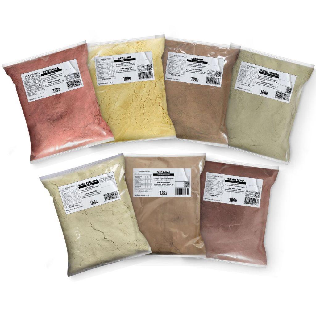 Super Kit Disposição Física e Mental - 7 Superalimentos Naturais