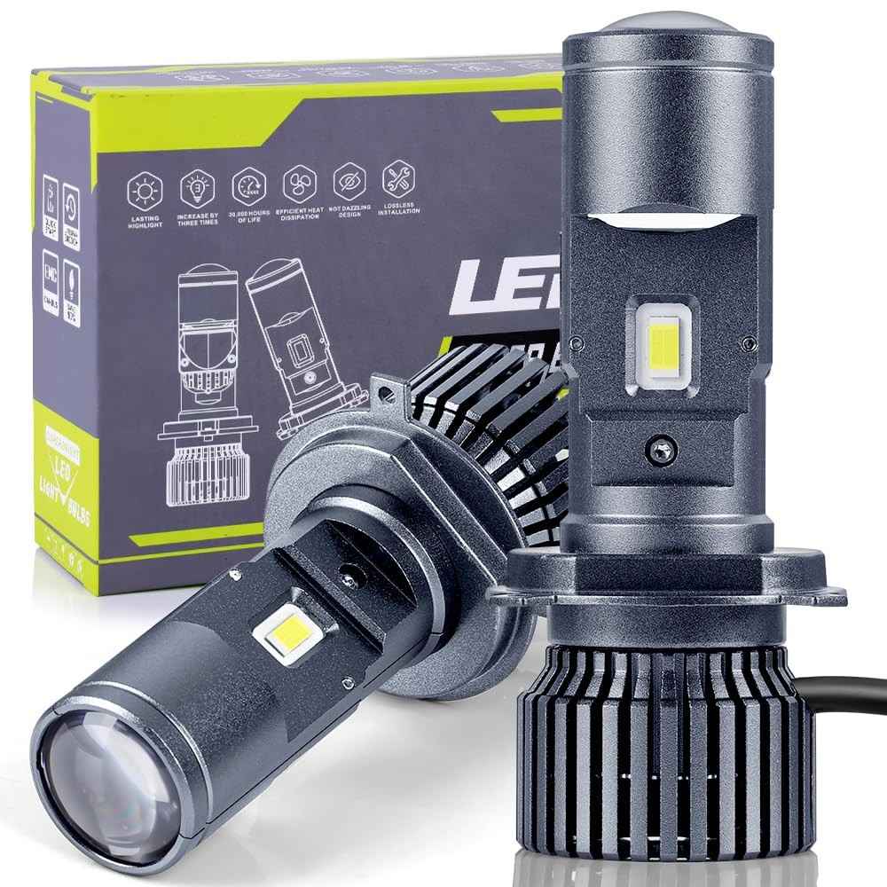 Lâmpada LED H4 Ultra Brilhante 10000LM - Iluminação Superior e Durabilidade Garantida