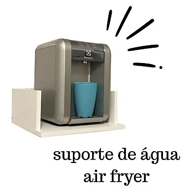 Suporte Versátil: Air Fryer, Filtro e Mais!