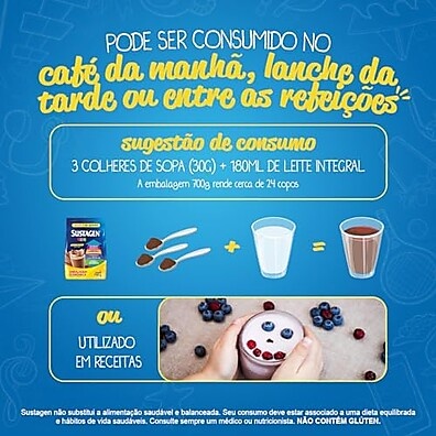Sustagen Kids Chocolate 700g: Nutrição Divertida!