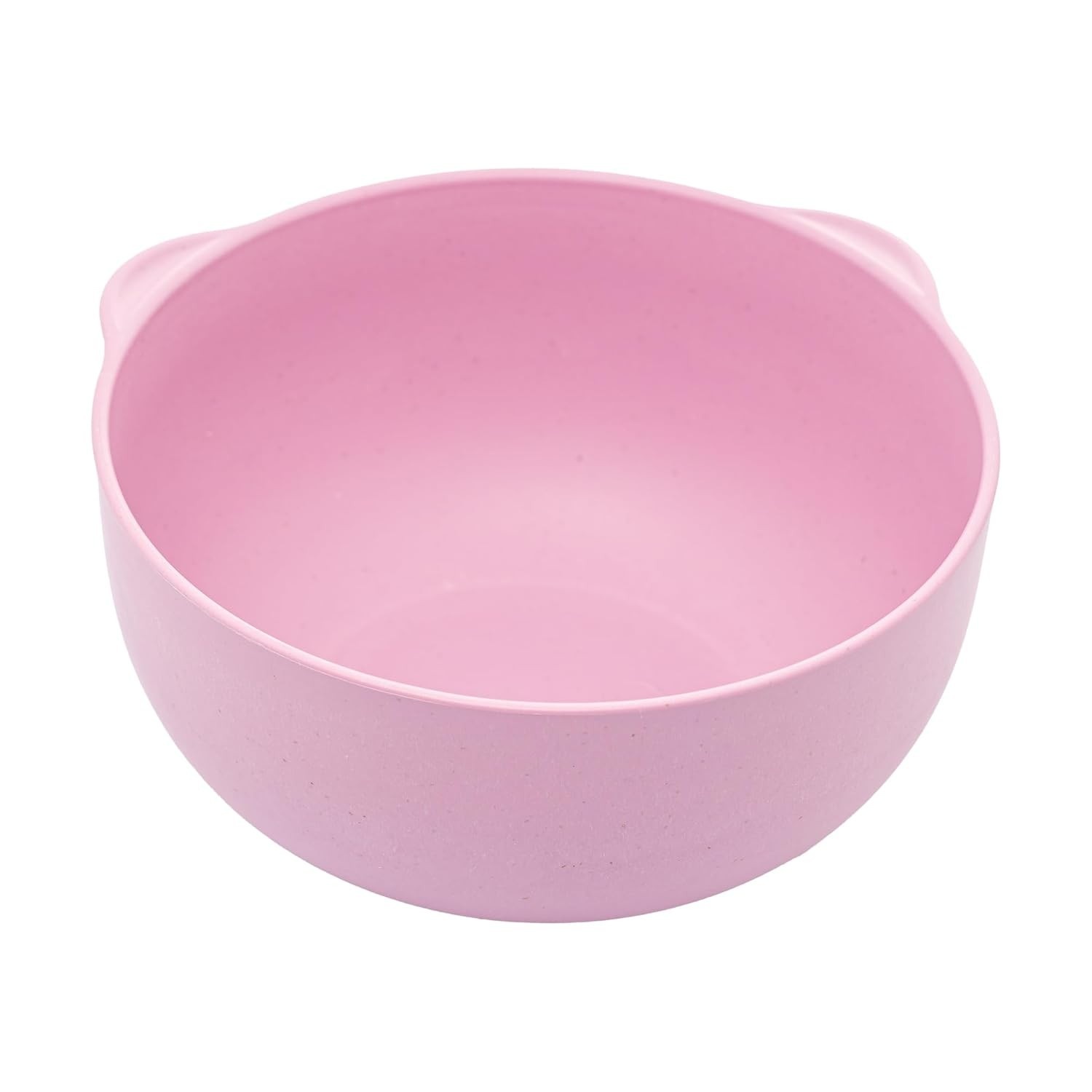 Bowl de Bambu e PP Baby Bear Rosa - 13,5cm | Design Encantador e Sustentável