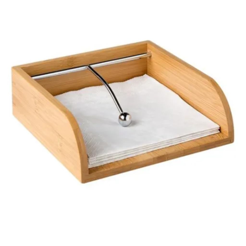 Porta-Guardanapo em Bambu Linha Sense - Design Moderno e Sustentável