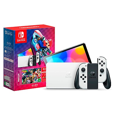 Switch OLED Mario Kart: Jogue em Qualquer Lugar!