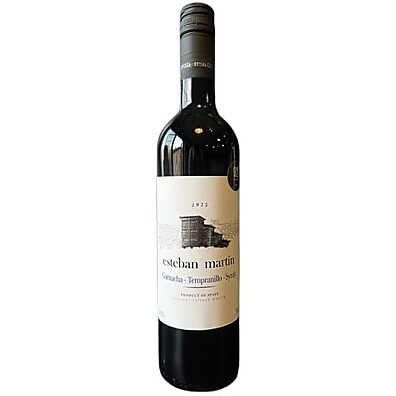 Vinho Tinto Esteban Martín: Garnacha Syrah D.O.P. Cariñena 750ml