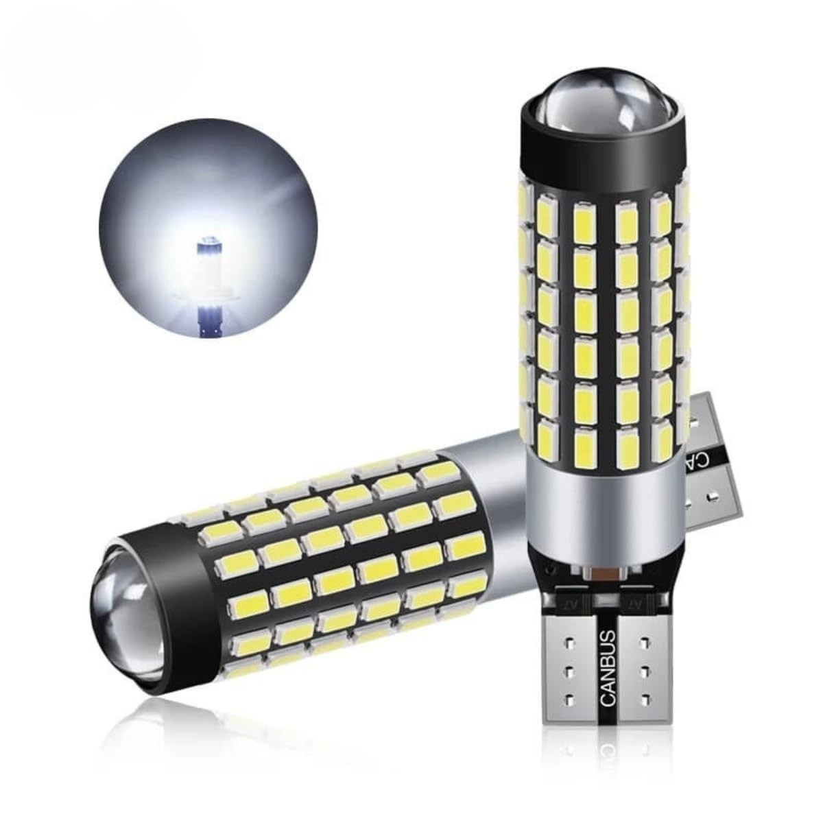 Par Lâmpadas Pingo T10 78 LEDs Canbus: Iluminação Potente e Duradoura para Seu Veículo