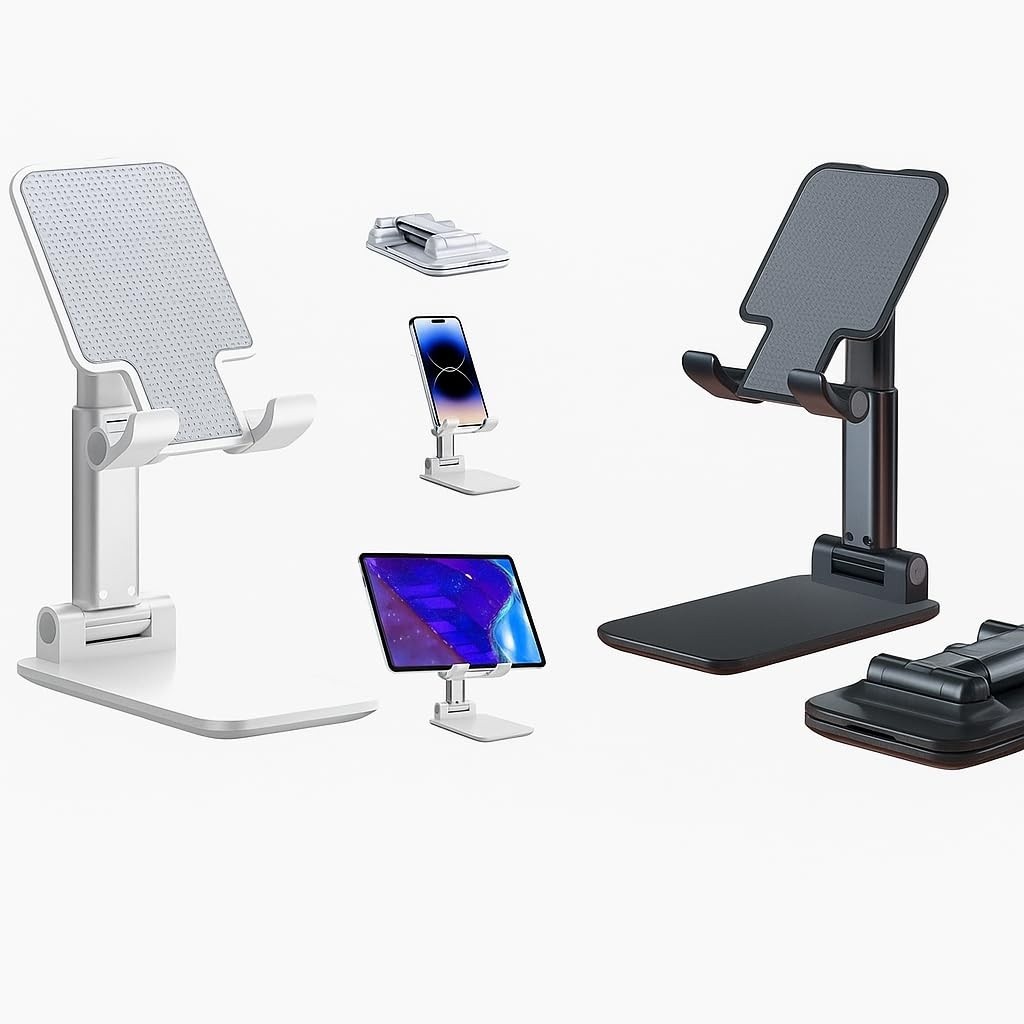 Suporte de Mesa Ajustável para Celular e Tablet: Liberdade para seus Vídeos e Home Office