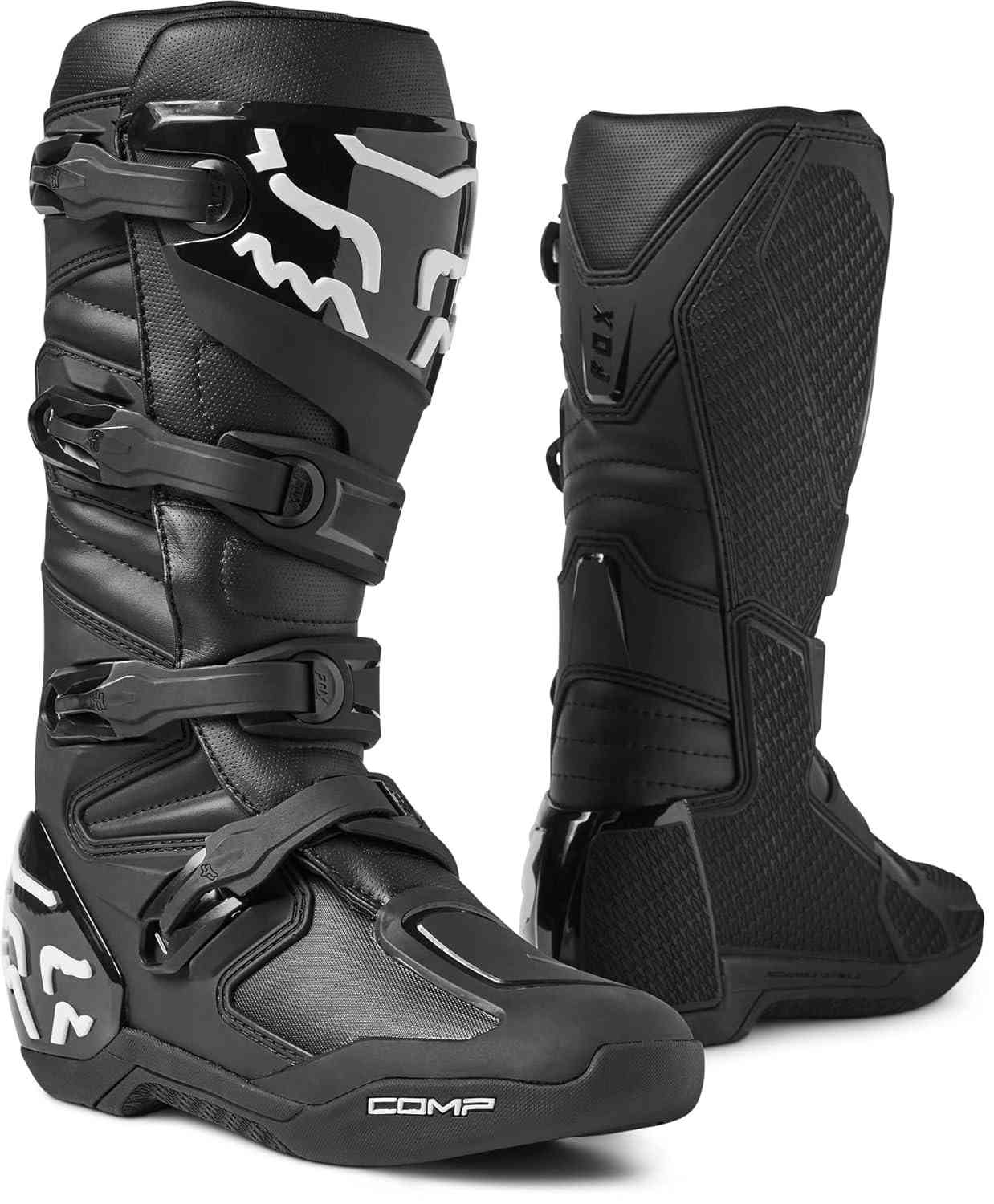 Bota Fox Racing Comp Motocross/Dirt Bike Preta - Tamanho 38 | Conforto e Proteção