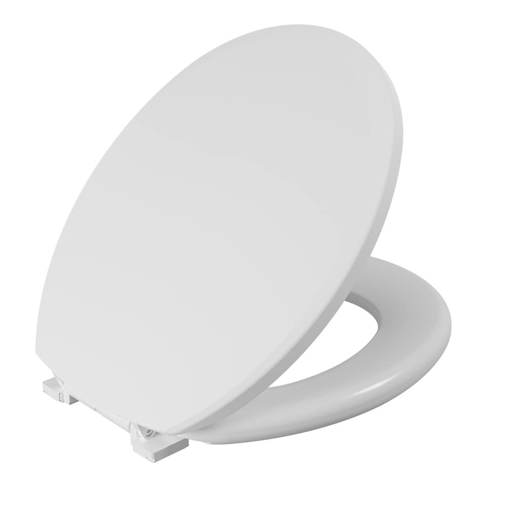 Assento Sanitário Oval Branco com Tampo Fosco – Conforto e Estilo para seu Banheiro
