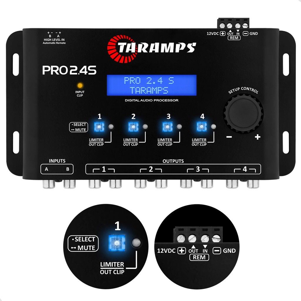 Taramps PRO 2.4S: Seu Áudio Perfeito!