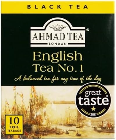 Ahmad Tea London Chá Preto English Tea No. 10 Saquinhos De Chá 20G