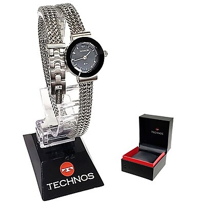 Technos Mini Prata: Elegância em 21mm 💎