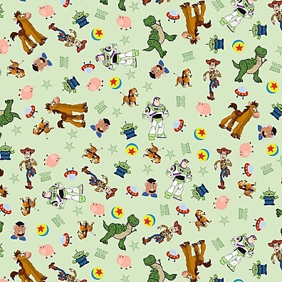Tecido Microfibra TACTEL Toy Story 2: Ideal para Criatividade e Conforto