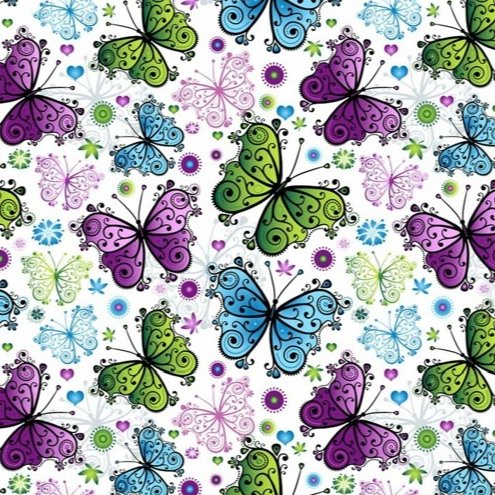 Tecido Oxford Borboleta 21 – Estilo e Qualidade para Seu Projeto