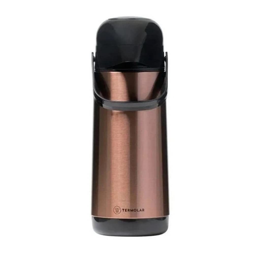 Garrafa Térmica Termolar Lumina Inox 1L Gold - Mantenha sua Bebida na Temperatura Ideal por Mais Tempo