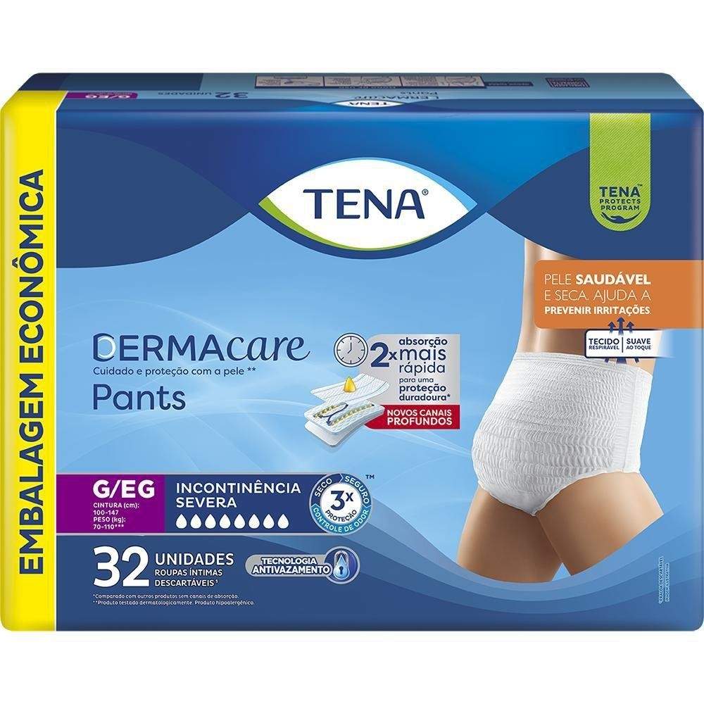 TENA Pants Dermacare: Proteção e Conforto para Incontinência