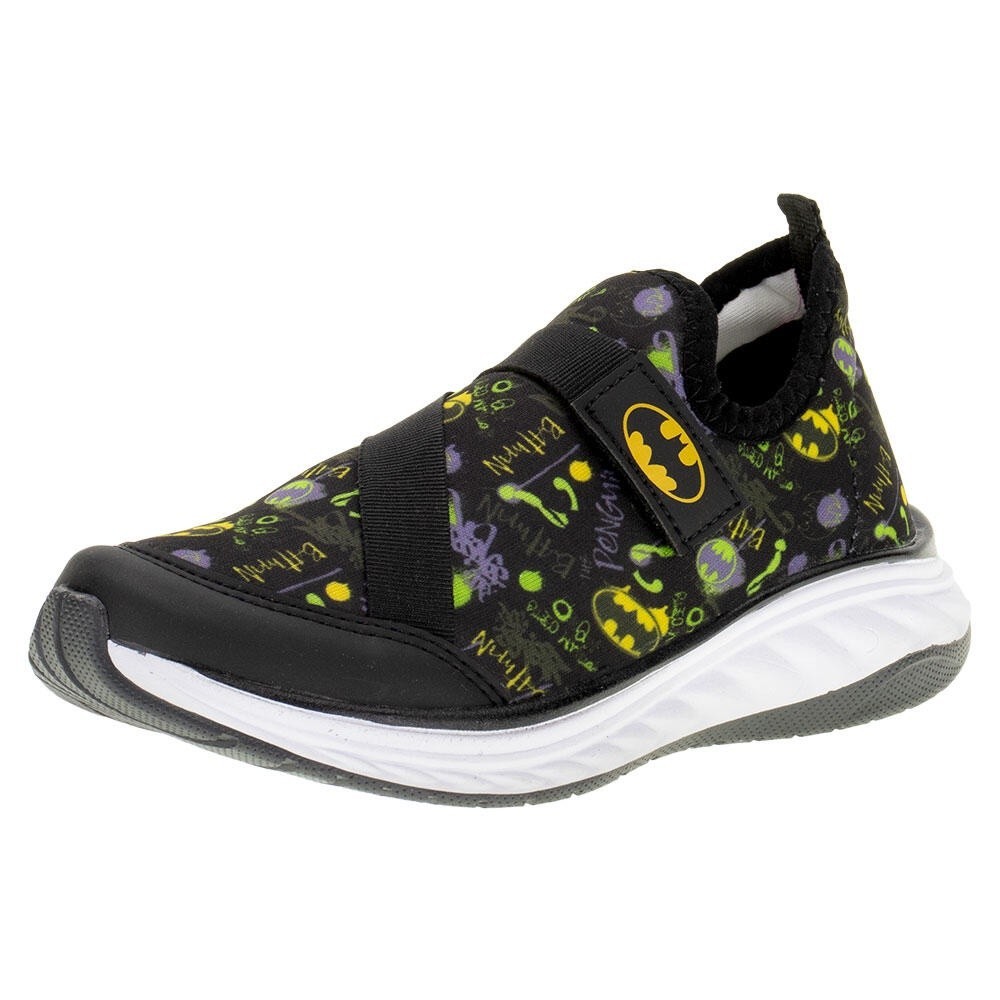 Tênis Infantil Batman Via Vip: Conforto e Estilo!