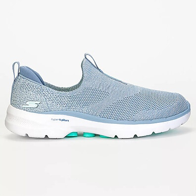 Tênis Skechers Go Walk 6 Glimmering Feminino: Conforto e Estilo para Caminhar