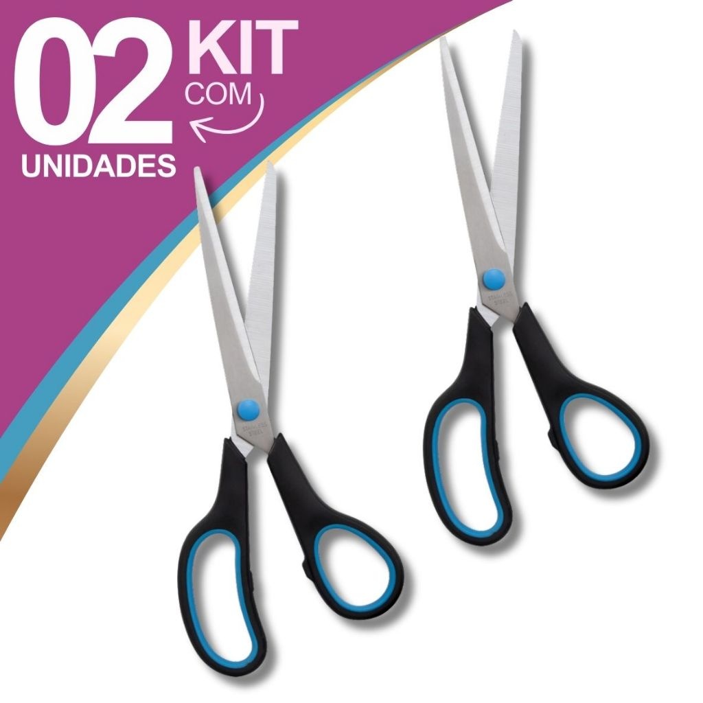 Tesoura Inox 7": Precisão e Durabilidade para Todo Tipo de Corte