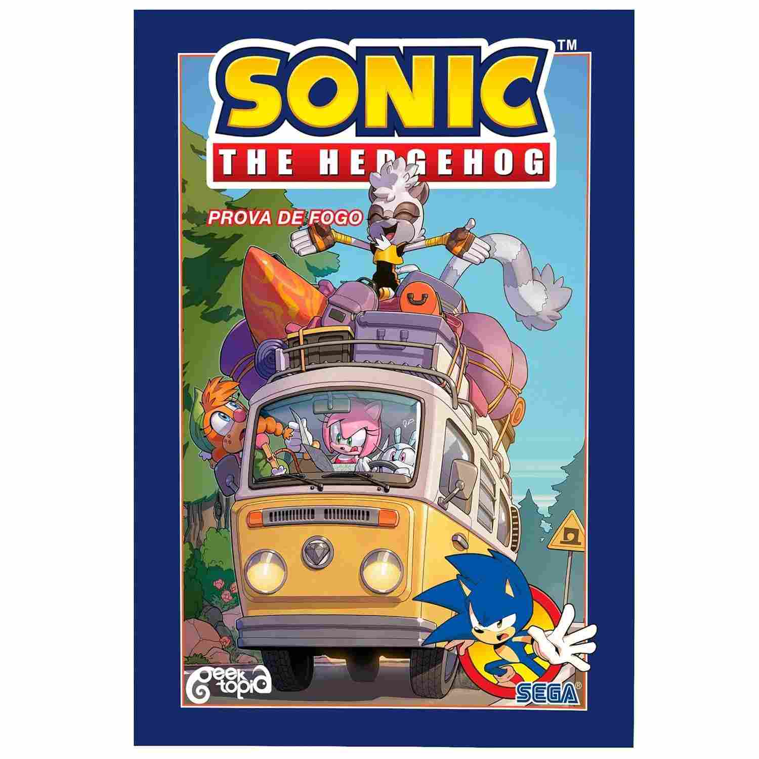 Sonic The Hedgehog - Volume 12: Prova de Fogo | Aventura Explosiva!