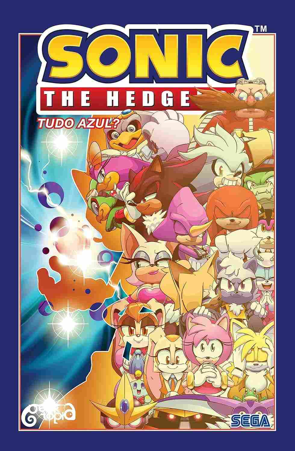Sonic The Hedgehog Volume 8: Tudo Azul? - A Saga Pós-Vírus Metálico!