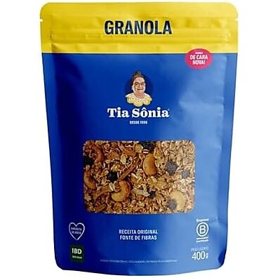Granola Tia Sônia 400g: Sabor e Saúde