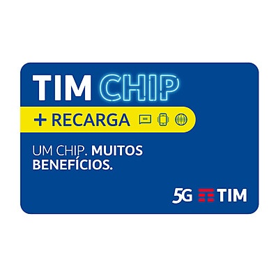 Tim Chip Pré Pago Com Recarga – Ative Já seu Chip 4G