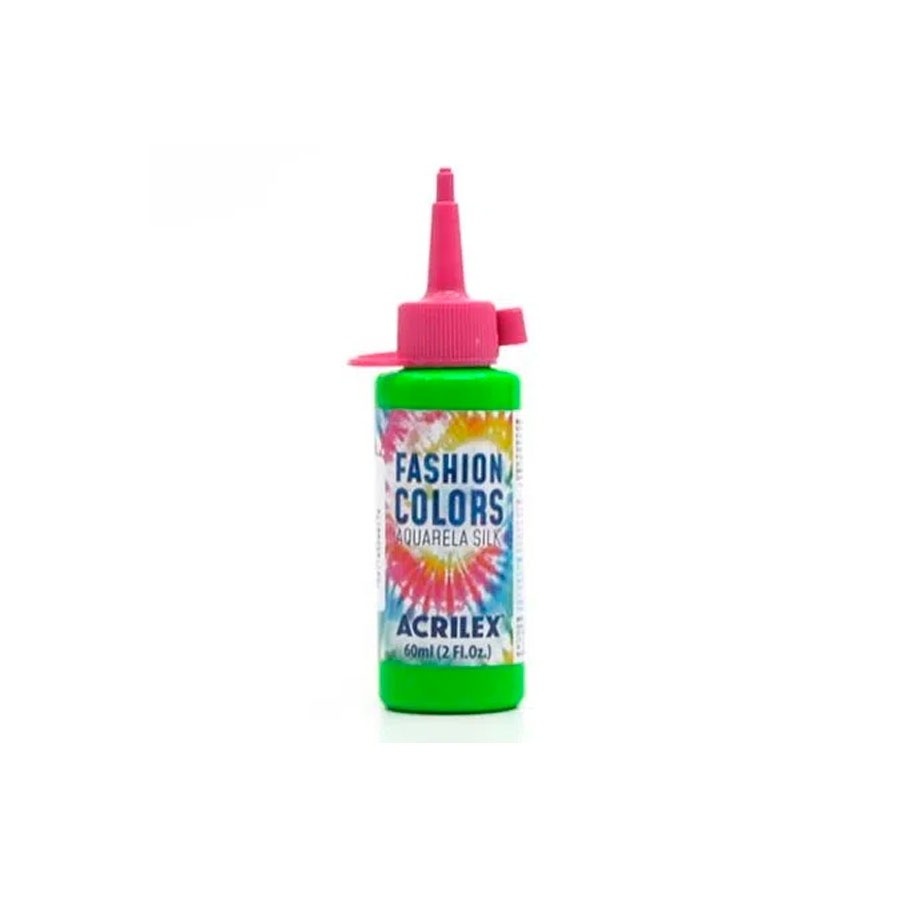Tinta Aquarela para Tecido Acrilex: Crie Arte em Verde!