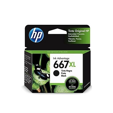 Tinta HP 667XL Preto: Imprima Mais, Economize!