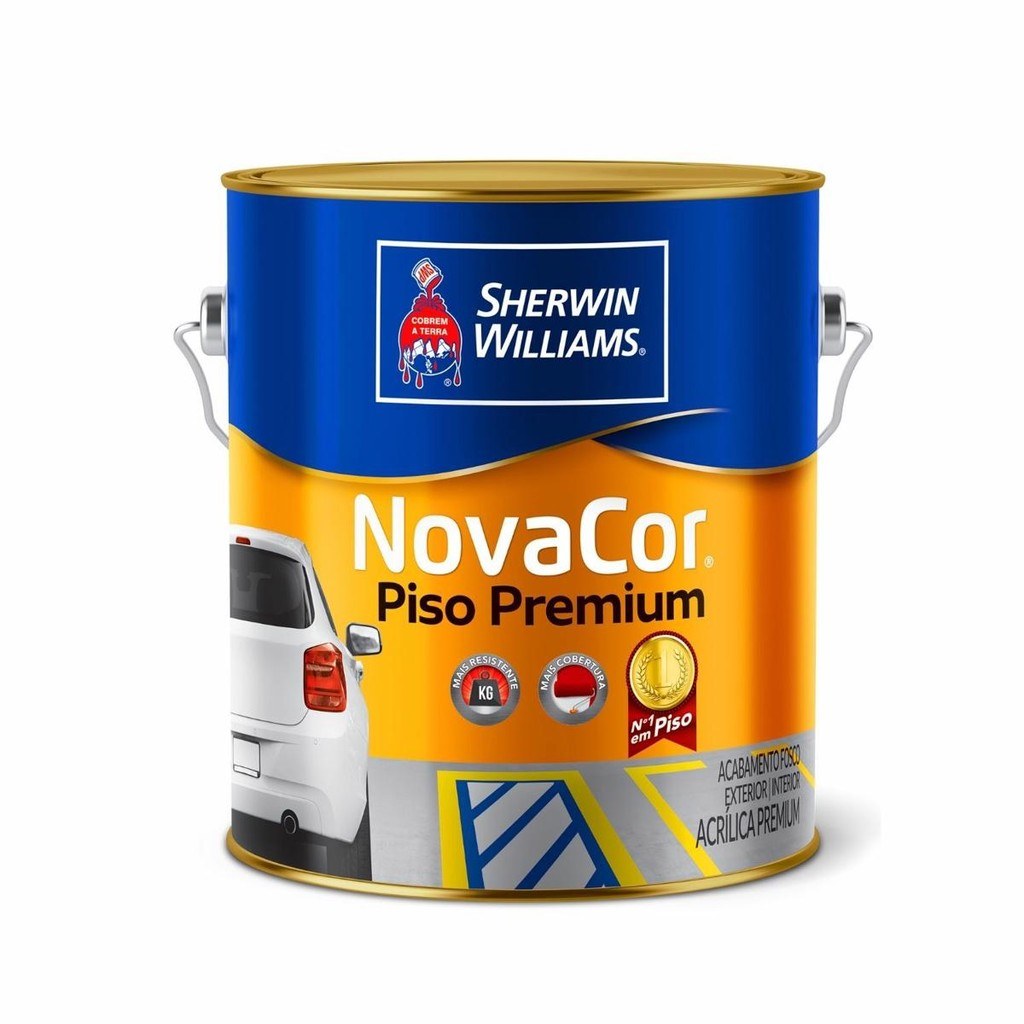 Tinta Piso Premium Novacor 3,6L: Resistência e Cobertura Extra