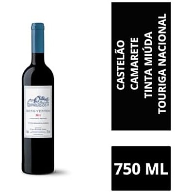 Vinho Bons Ventos Tinto: Sabor e Leveza 750ml