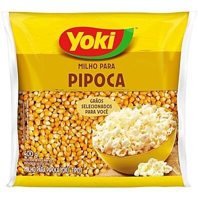 Pipoca Yoki Tipo 1: Grãos Premium 400g