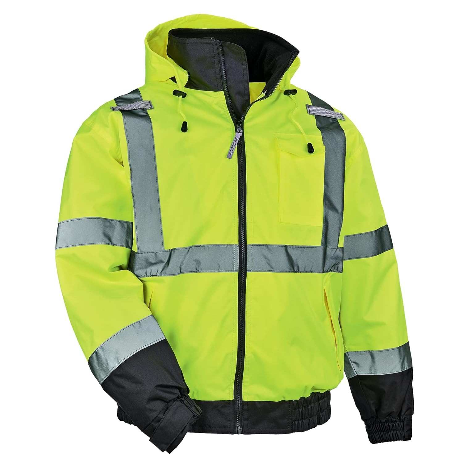 Jaqueta bomber tipo R classe 3 Hi-Vis forrada com lã Ergodyne