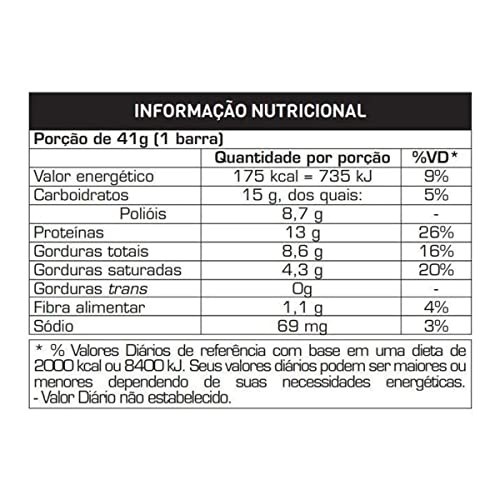 Max Titanium Power Protein Bar Caixa Com 12 Unidades (492G) - Morango