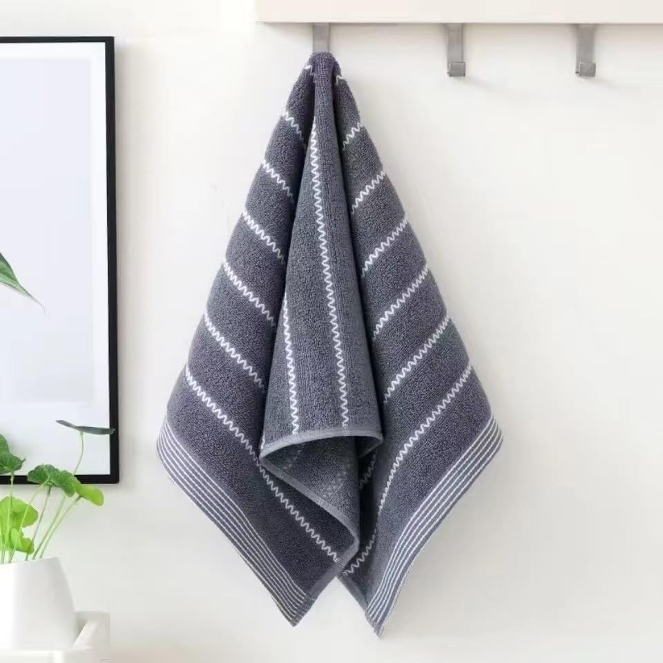 Toalhas de Mão Macias e Absorventes com Laço | Azul Premium para Cozinha e Banheiro