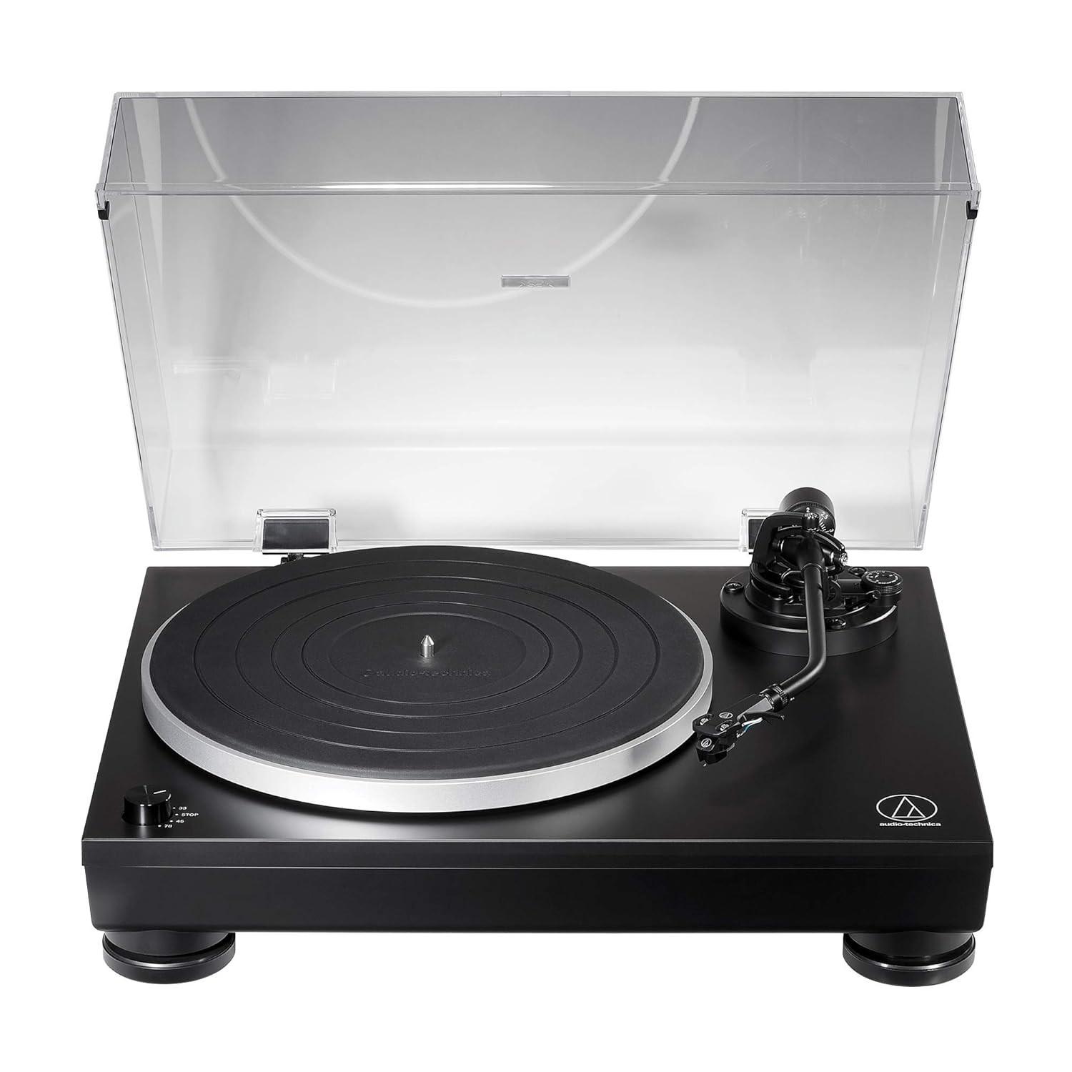 Audio-Technica AT-LP5X: Reviva seus LPs com Toca-Discos de Alta Fidelidade