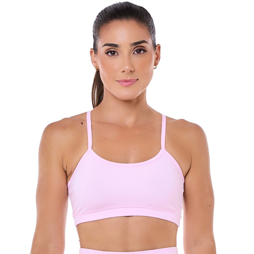 Top Fitness Rosa Chá: Conforto e Estilo SND
