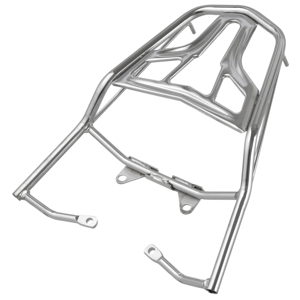 Bagageiro Pro Tork Thunder Cromado: Acessório Essencial para Honda Titan/Fan 125/150 (2014/15)