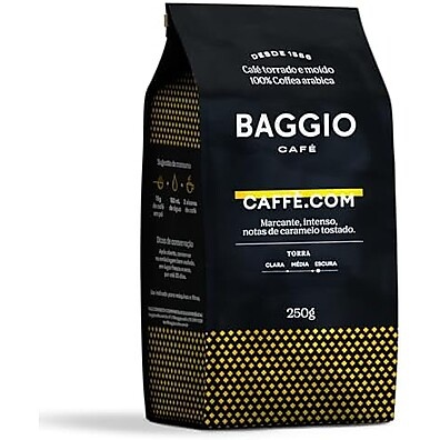 Café Baggio Premium Torrado e Moído 250g - Sabor Único