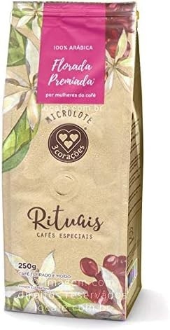 3 Corações Café Torrado e Moído Rituais Florada Microlotes, 250G