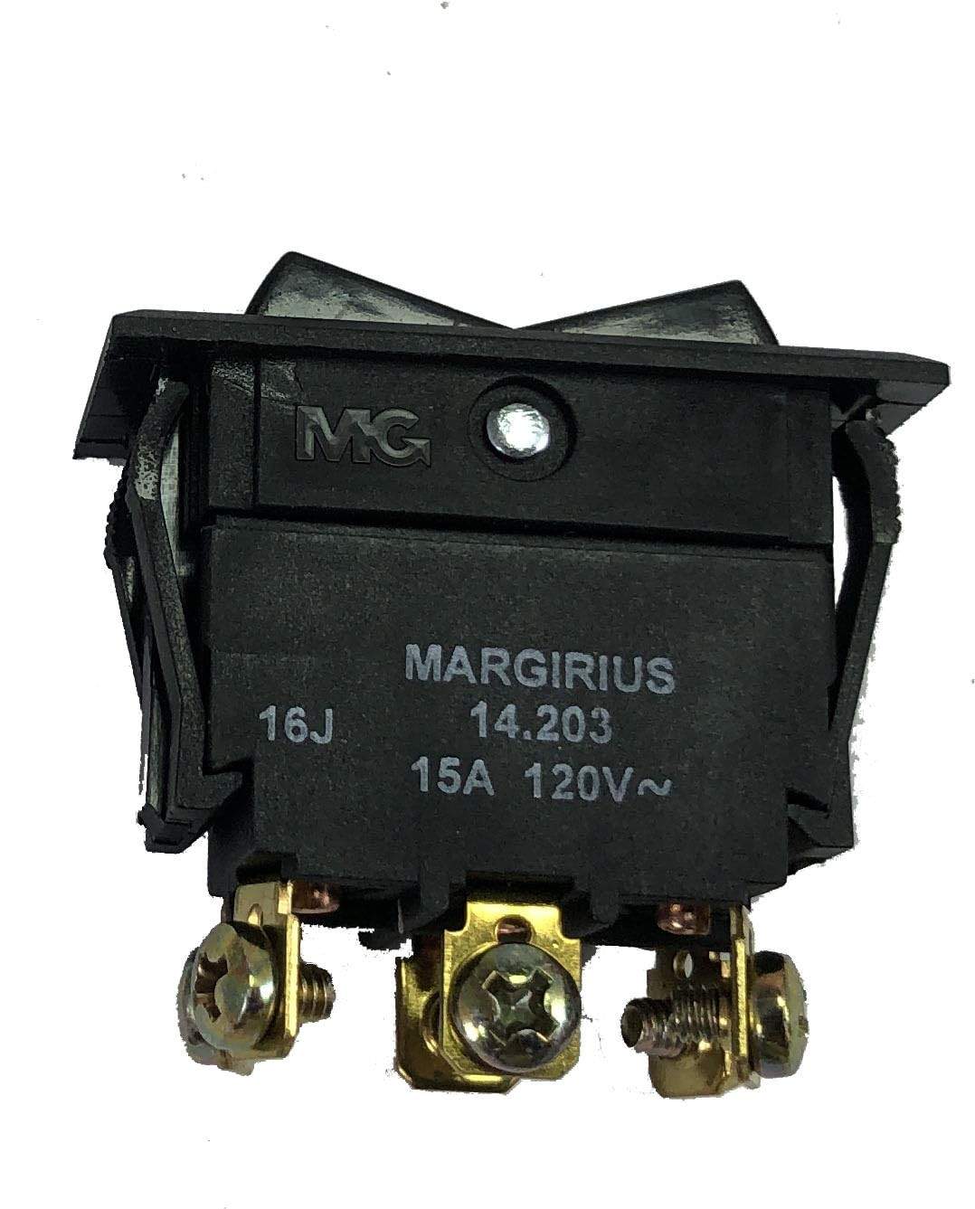 Chave Gangorra Margirius Bipolar 15A: Controle Total e Segurança para Seus Projetos Elétricos