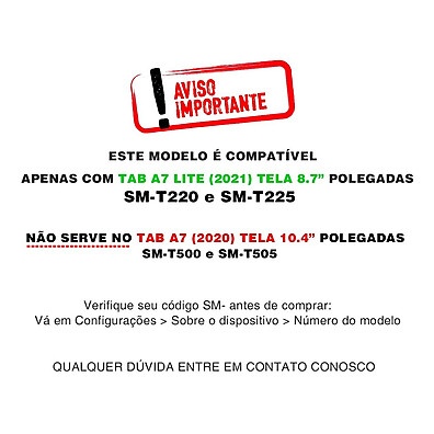 Capa A7 Lite 8.7 + Película + Caneta: Proteção Total!
