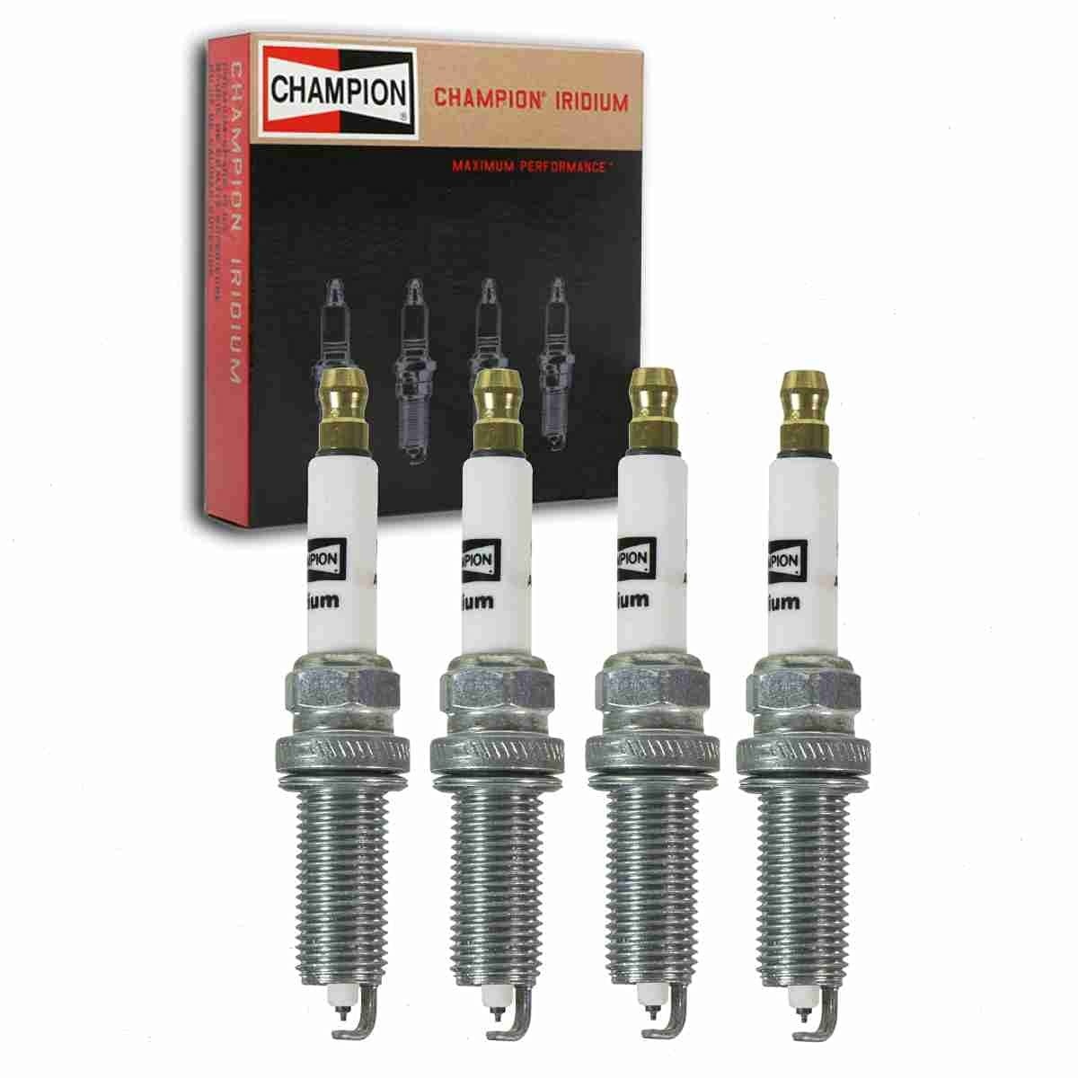 Kit 4 Velas de Ignição Champion Iridium para Toyota Yaris iA 1.5L L4 (2017-2018)