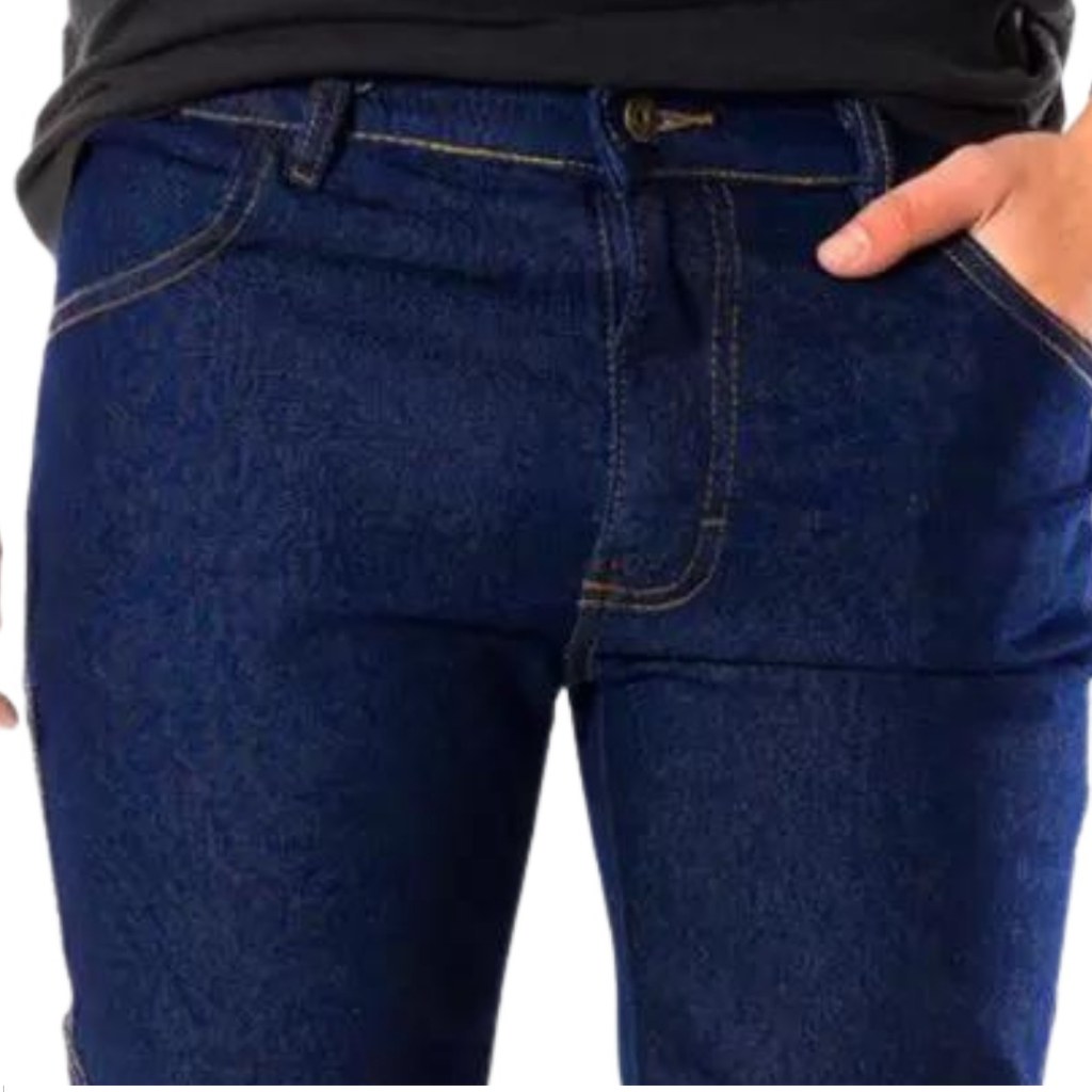 Calça Jeans Masculina com Elastano para Trabalho