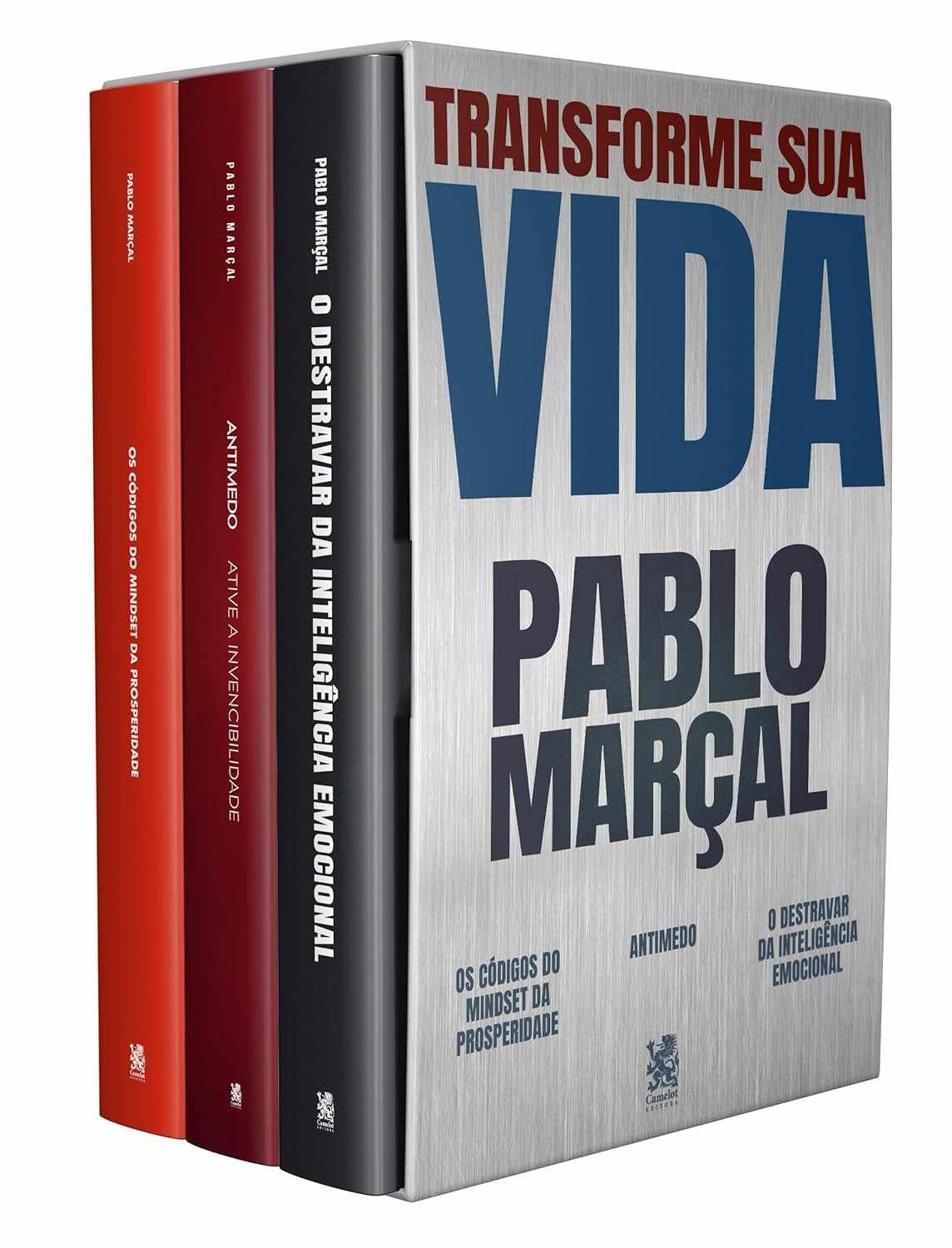 Coleção Transforme Sua Vida: Box 3 Livros Pablo Marçal - Desbloqueie Seu Potencial