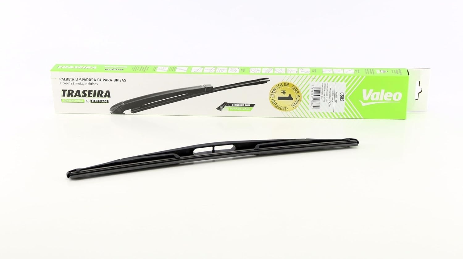 Palheta Traseira Valeo C602: Visibilidade Clara para Astra, Corsa, Zafira, Xsara e Scenic