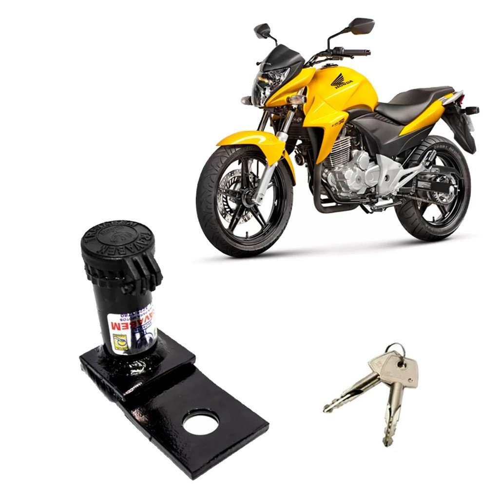 Trava Coroa CB300/Twister: Proteja Sua Moto!